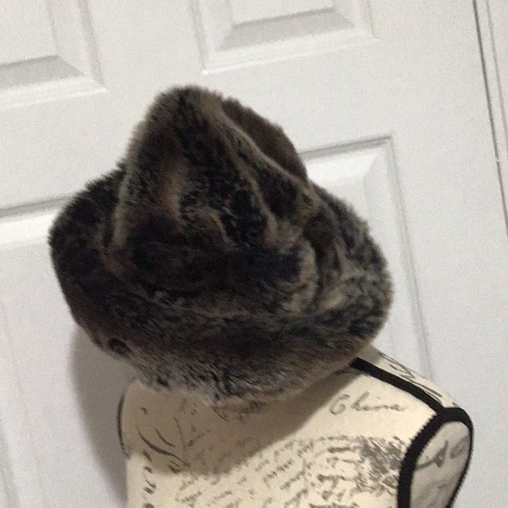 Faux fur hat